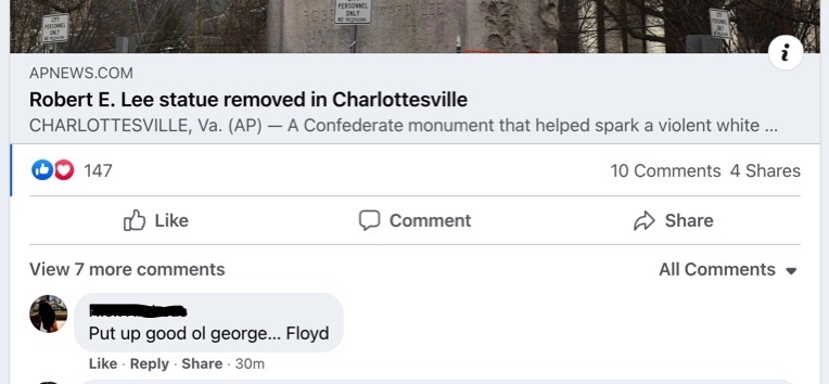 You can't argue with stupid people tearing down Robert E. Lee statues for George Floyd from today's reading with Wes Schaeffer.