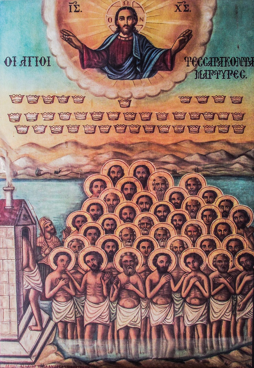 No one can have greater love than to lay down his life for his friends like these forty martyrs from today's reading with Wes Schaeffer.